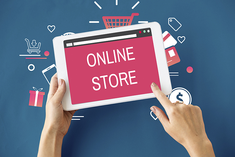 ECサイト・モール型ネットショッピングのイメージ